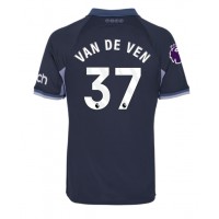 Maglie da calcio Tottenham Hotspur Micky van de Ven #37 Seconda Maglia 2023-24 Manica Corta